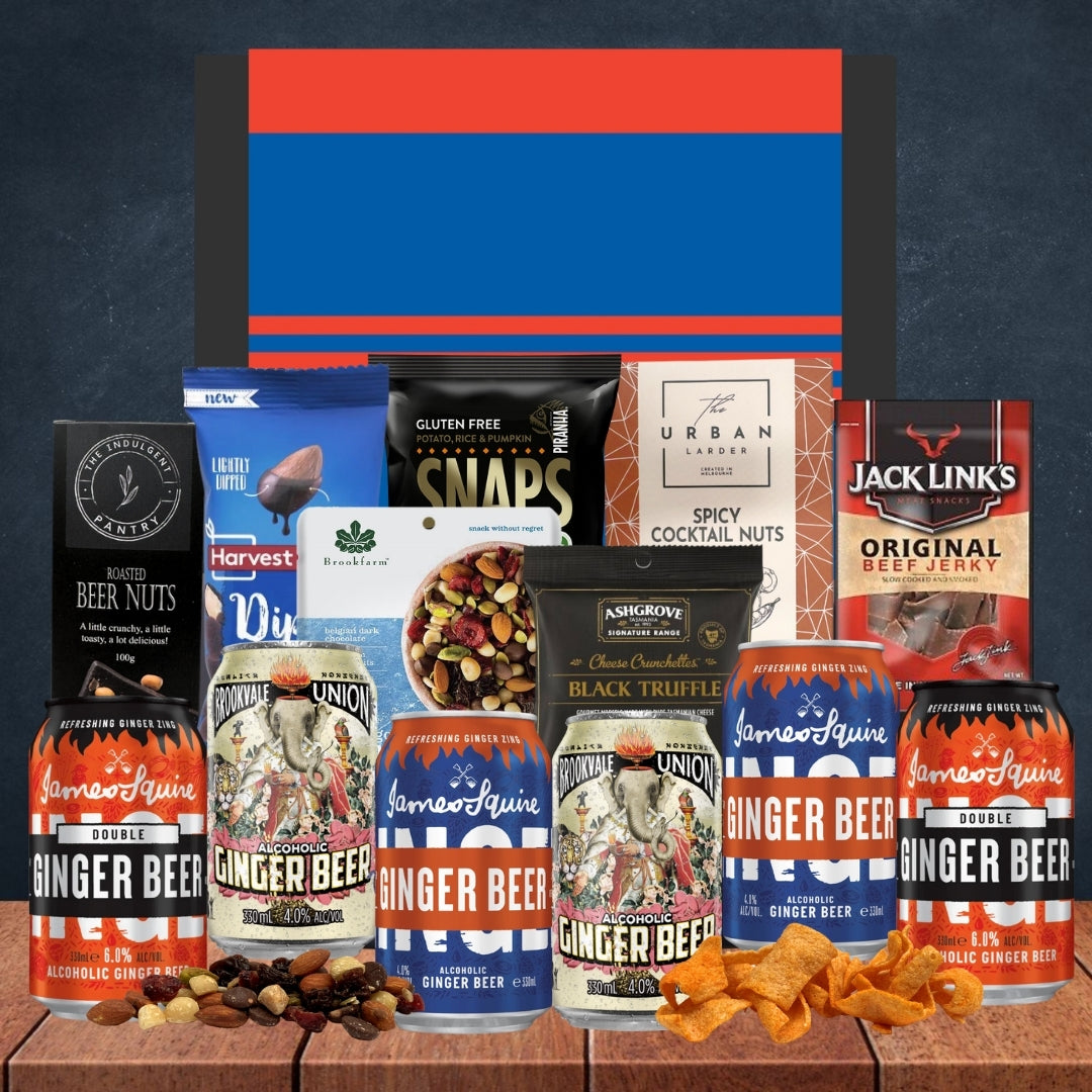 NRL Ginger Beer Variety & Snacks