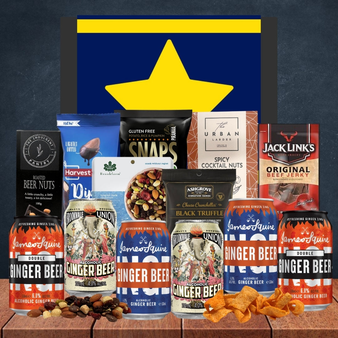 NRL Ginger Beer Variety & Snacks