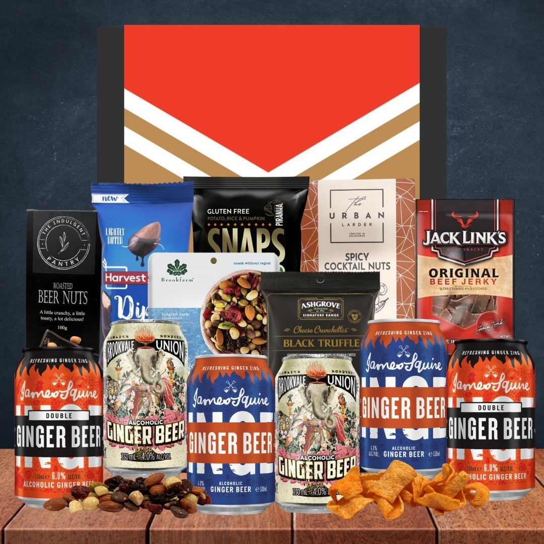 NRL Ginger Beer Variety & Snacks