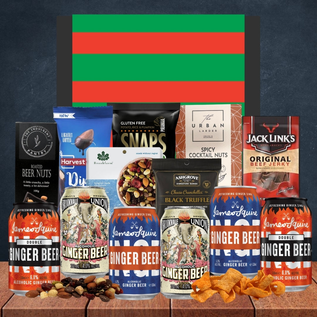 NRL Ginger Beer Variety & Snacks