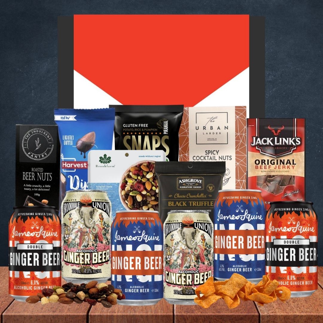 NRL Ginger Beer Variety & Snacks