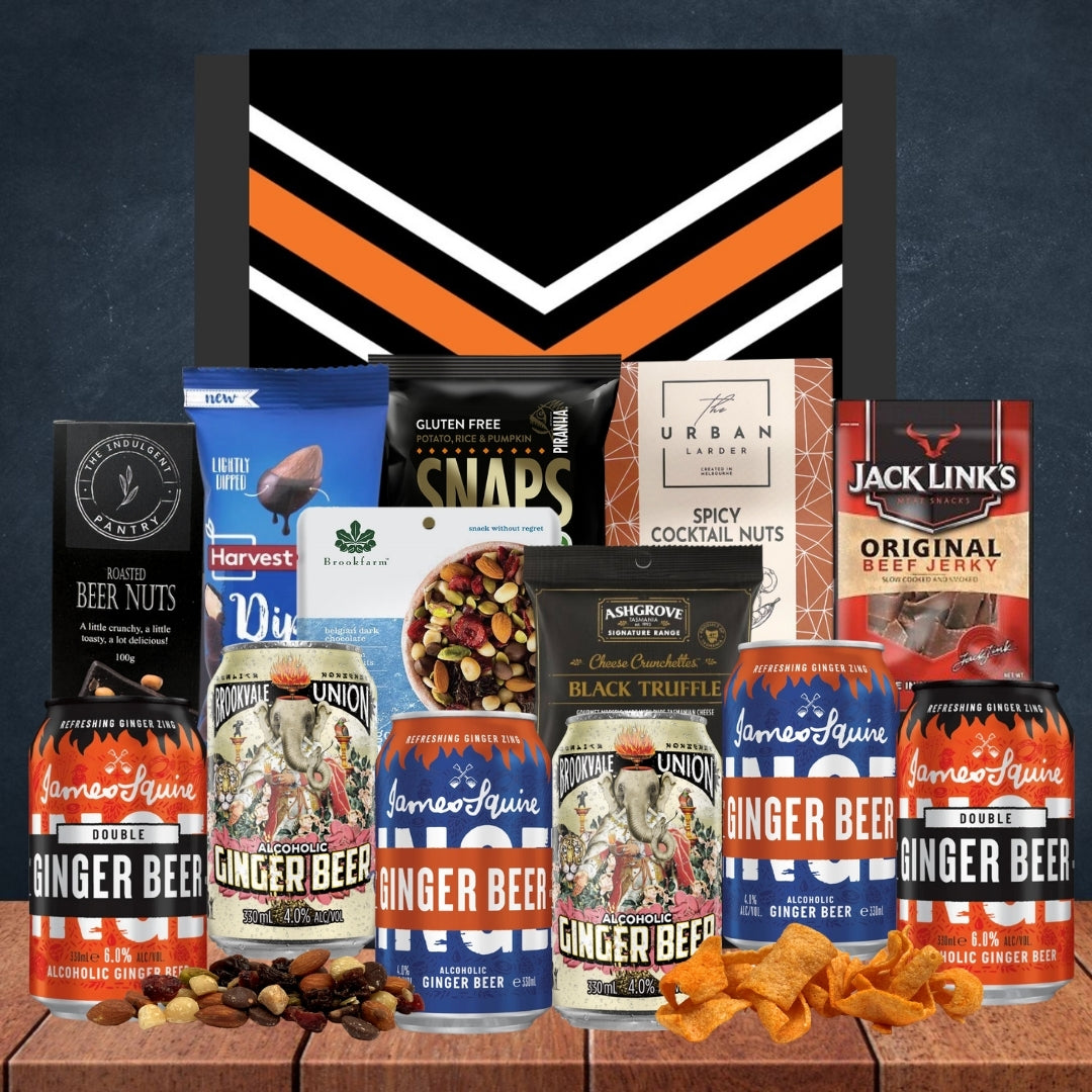 NRL Ginger Beer Variety & Snacks