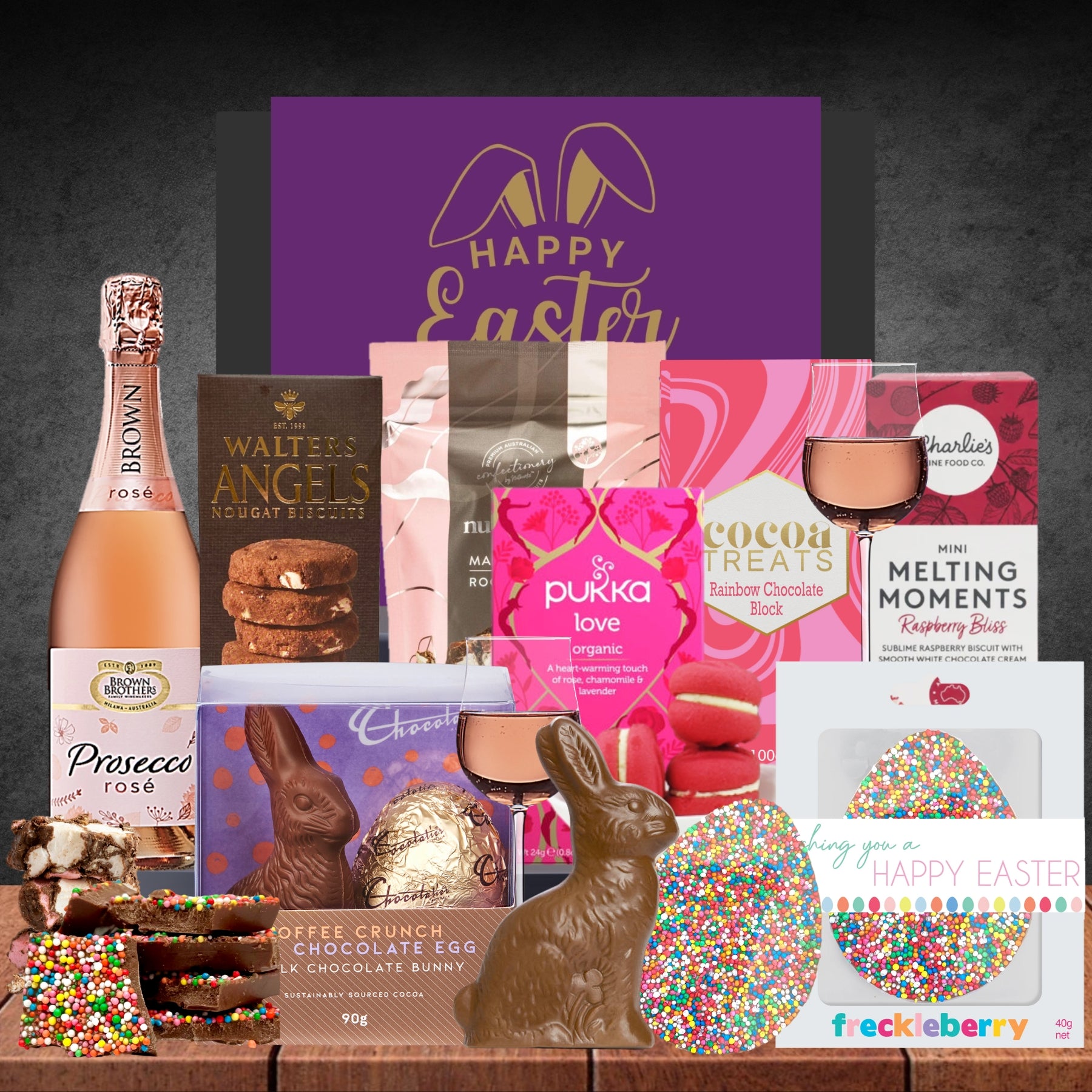 A Pink Easter Gift with Prosecco