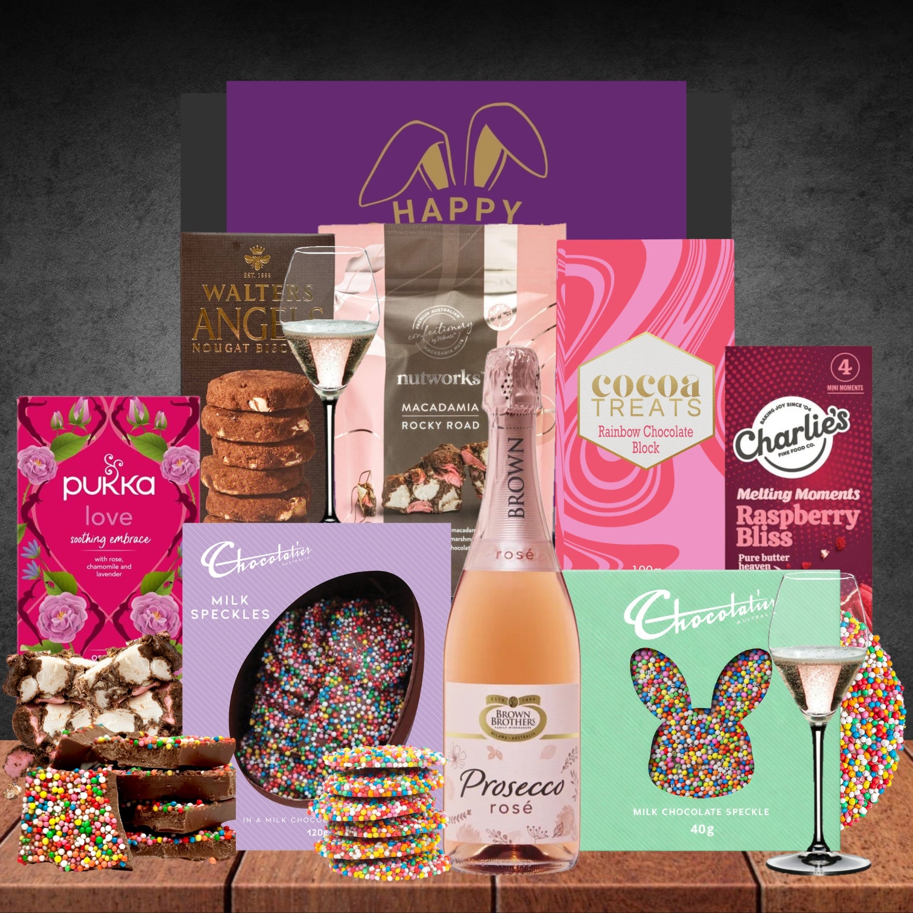 A Pink Easter Gift with Prosecco