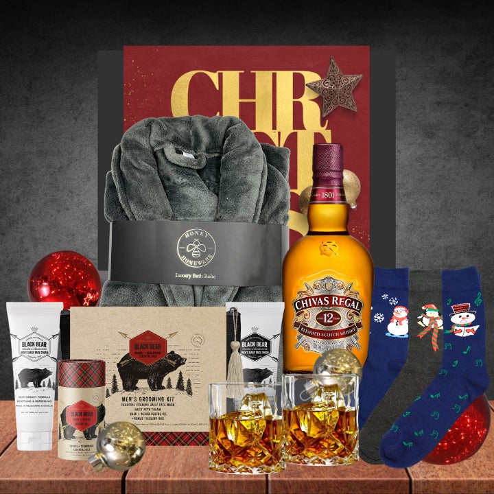 Luxury Christmas Pamper Hamper For Him