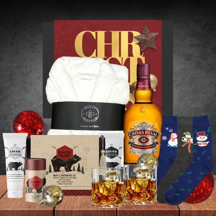 Luxury Christmas Pamper Hamper For Him