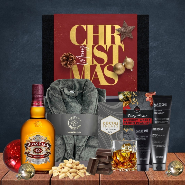 Luxury Christmas Pamper Hamper For Him