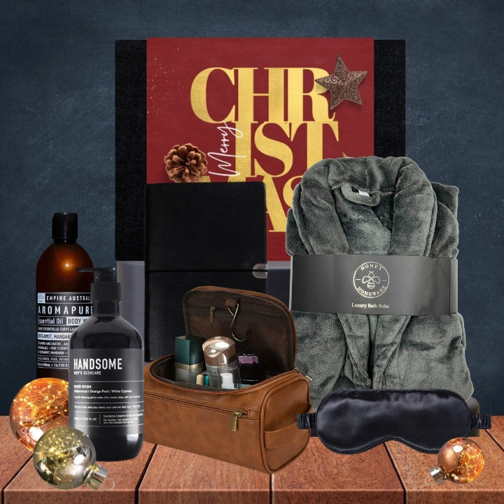 Melbourne Christmas Pamper Hamper For Him