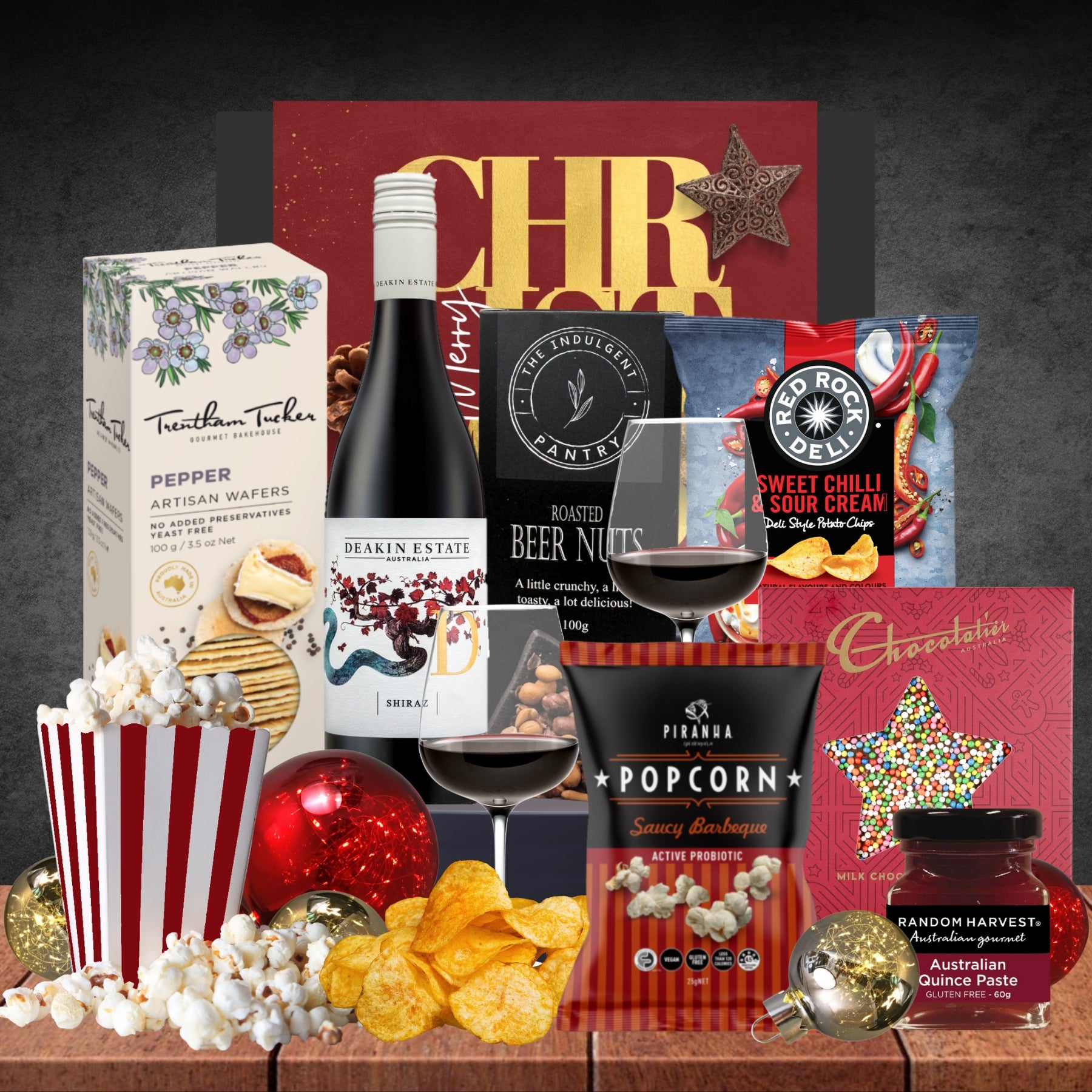 Rudolf's Bright Red Shiraz Delight