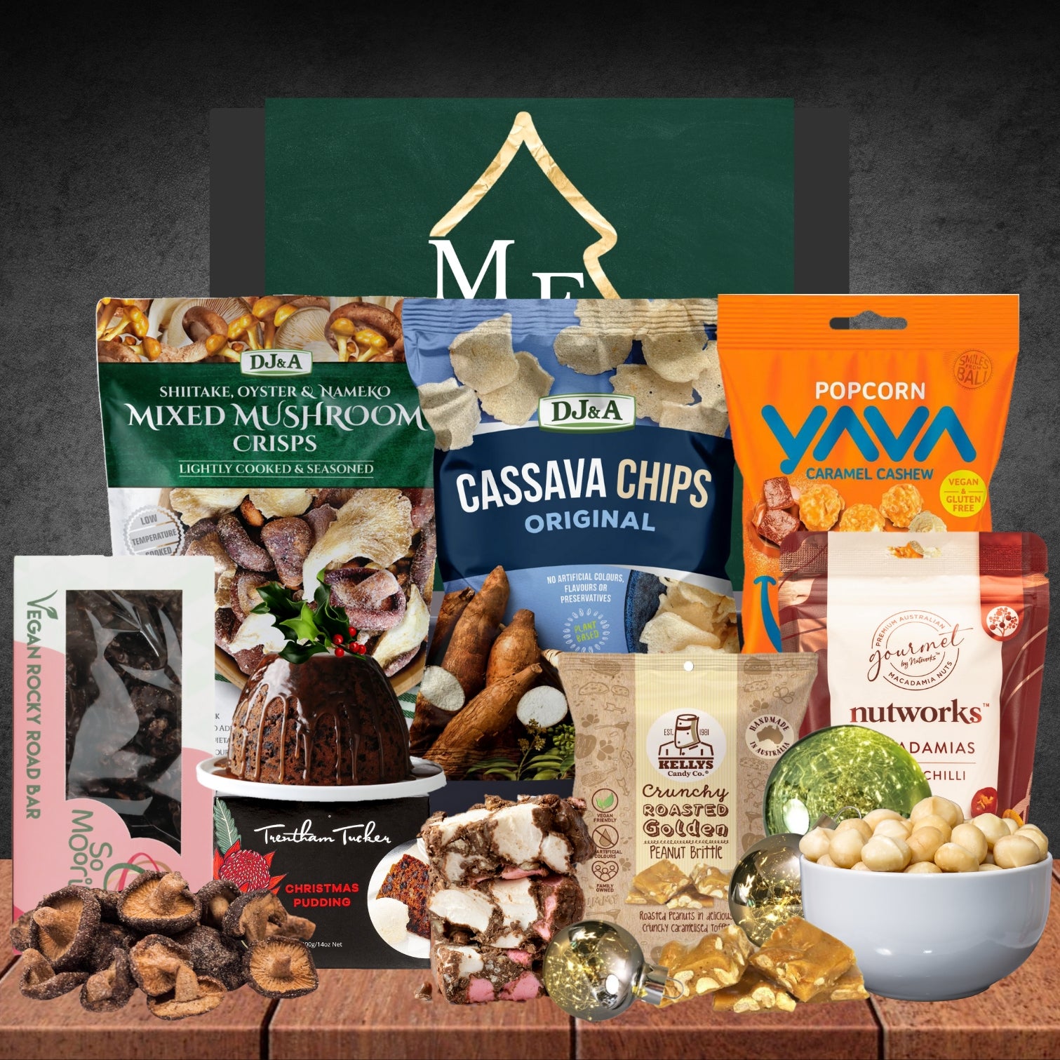 Plant-Powered Vegan Christmas Snack Collection