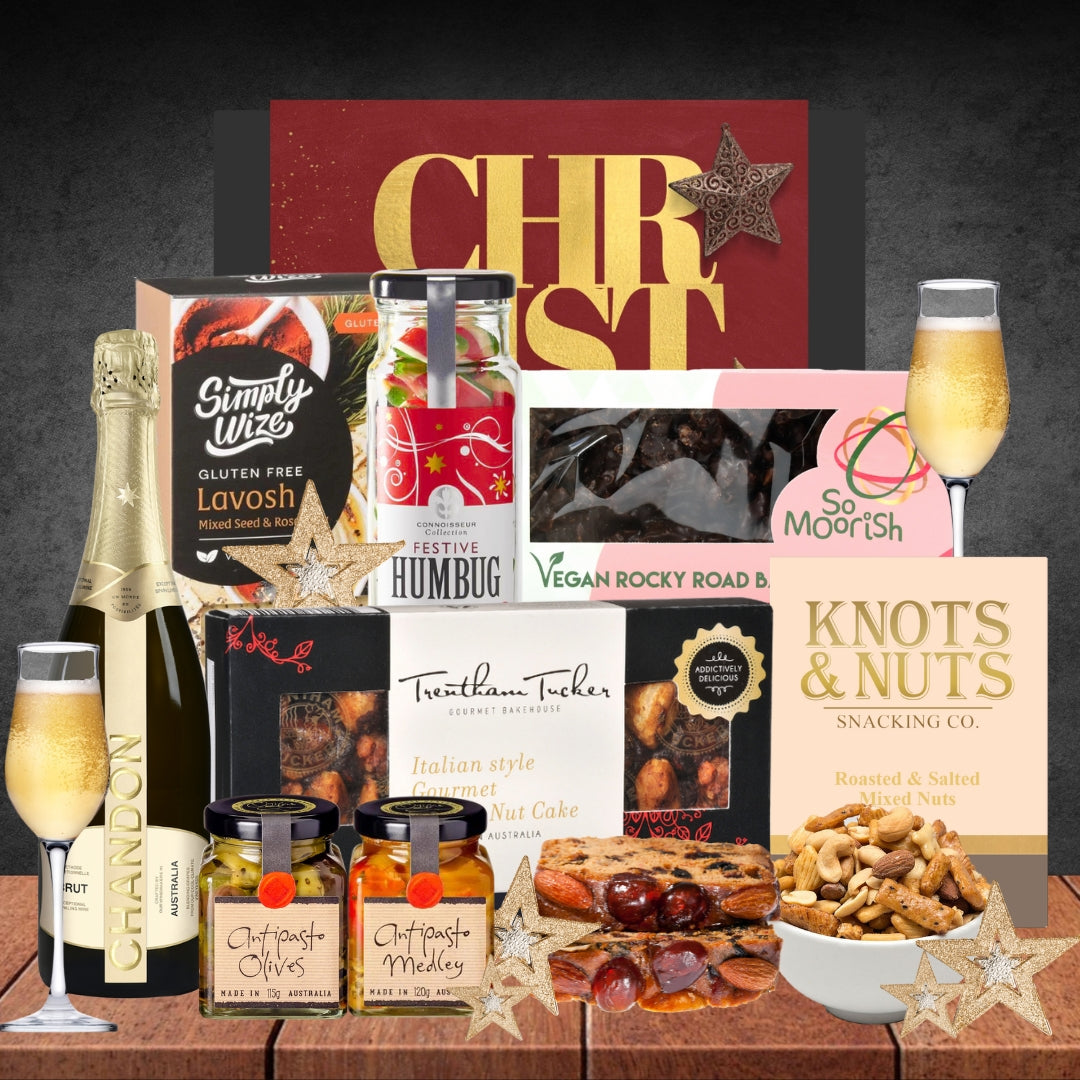 Chandon Brut Christmas Vegan Hamper