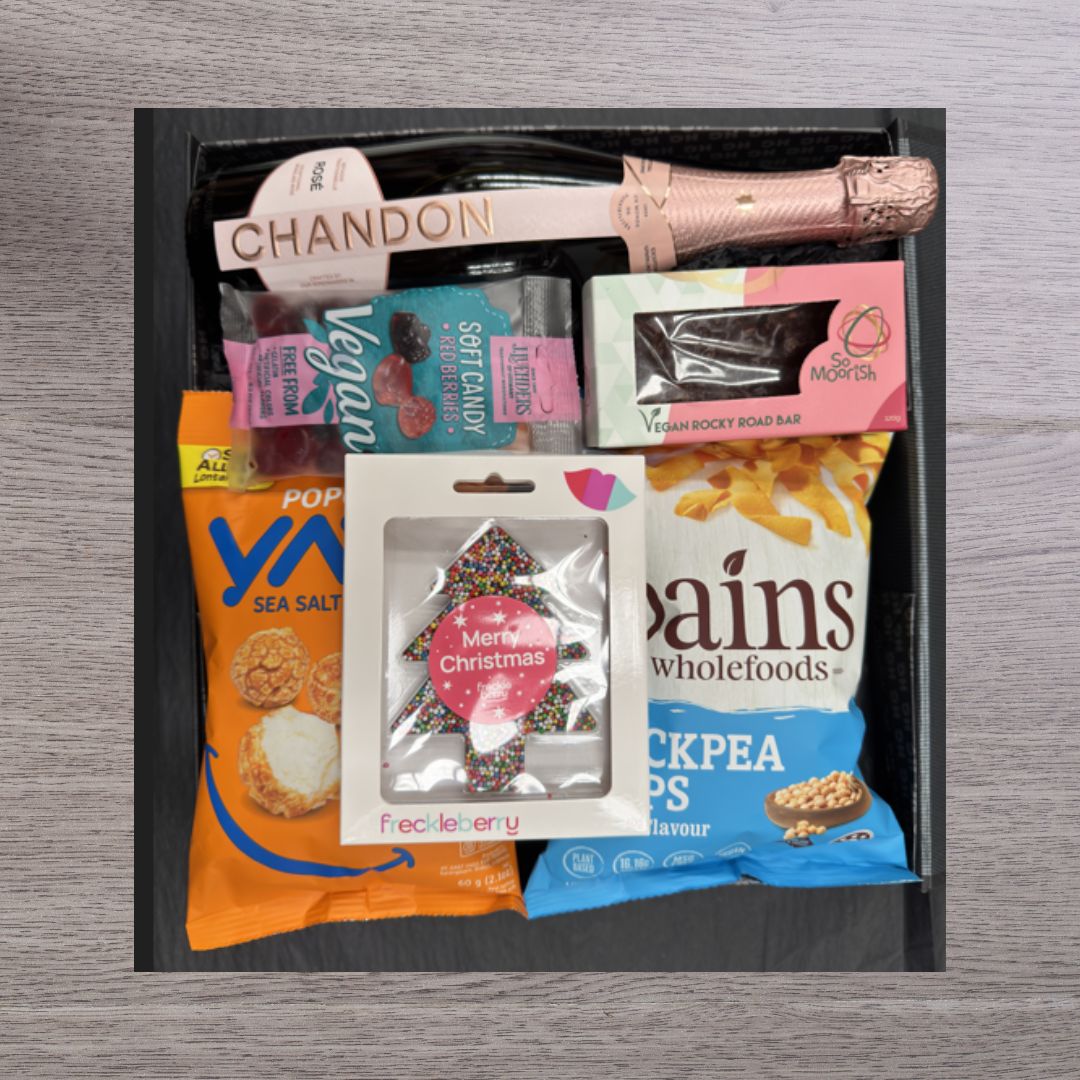Festive Chandon Rose Vegan Hamper