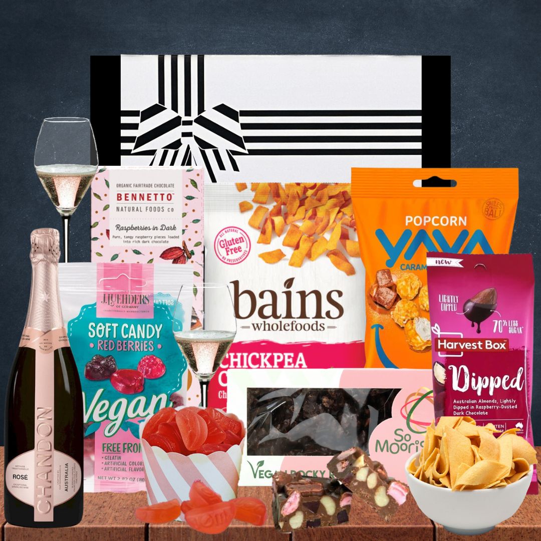 Chandon rose vegan Hamper for her