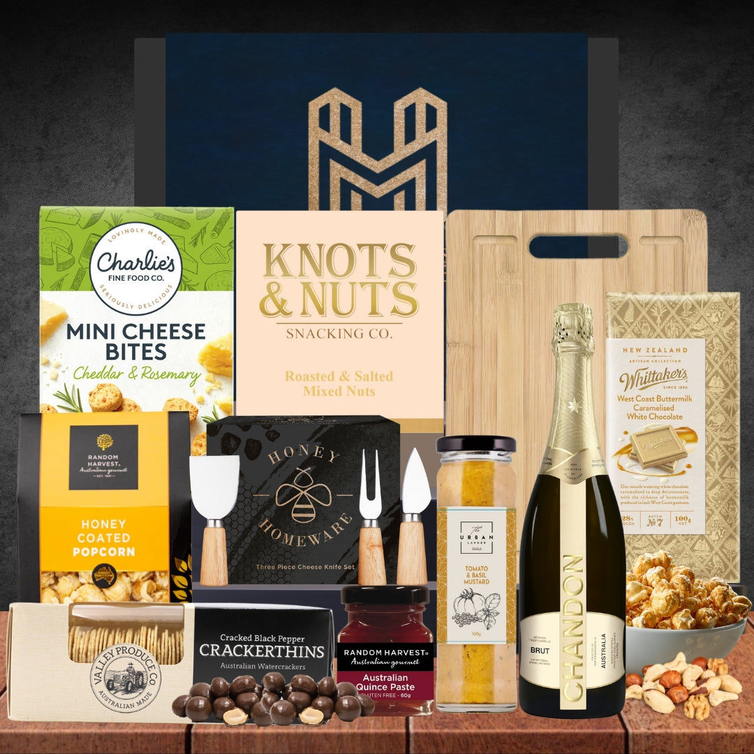 Aussie Cheese Board & Sparkling Hamper