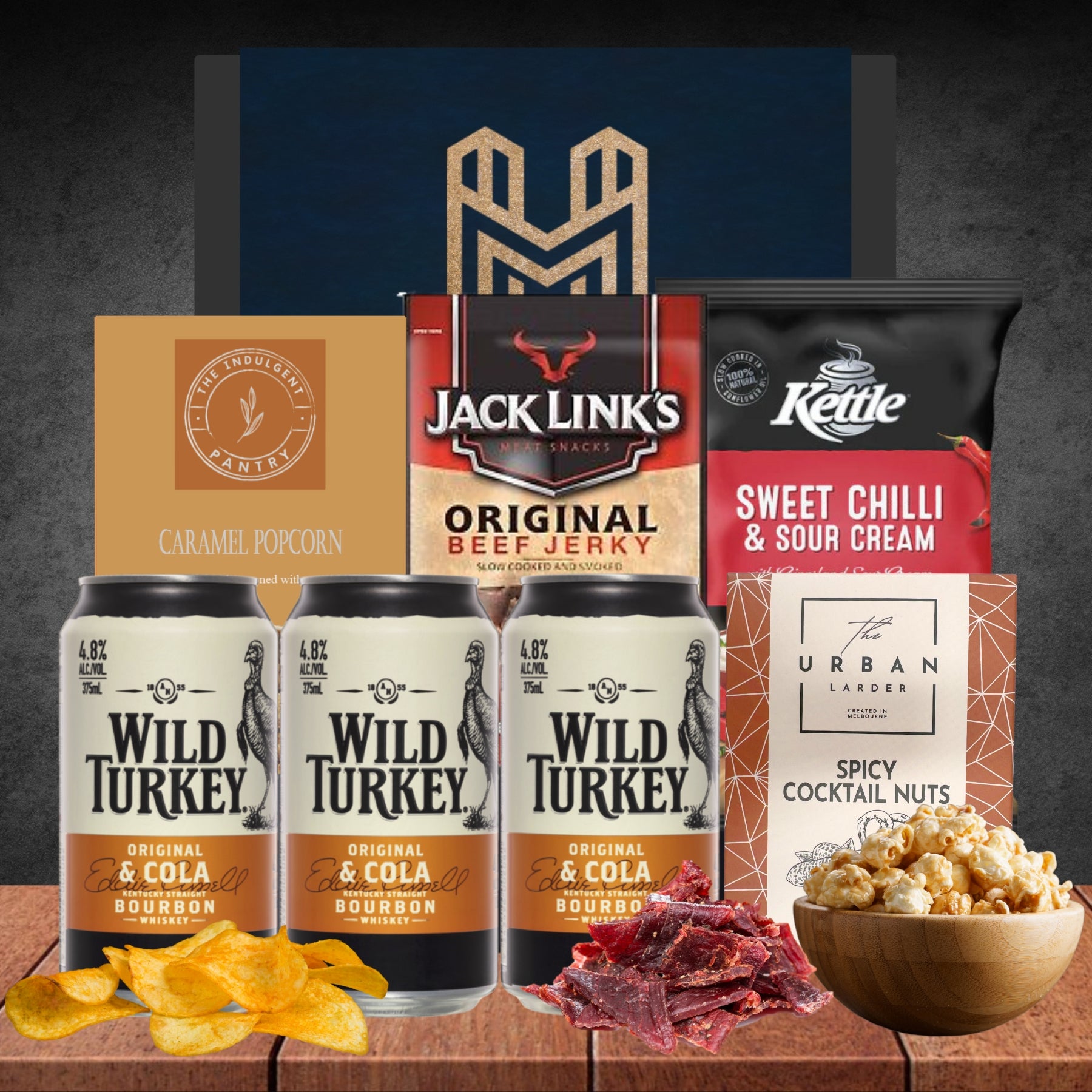 Bourbon Hamper with Wild Turkey & Cola