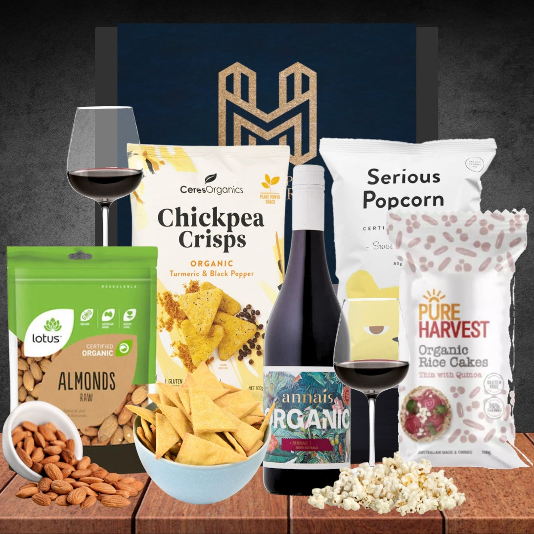 Shiraz Wine Hamper with Annais Organic