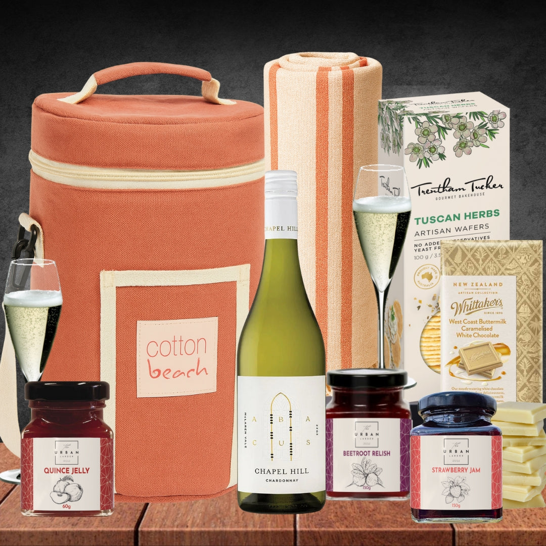 Beach Day Pink Picnic Hamper