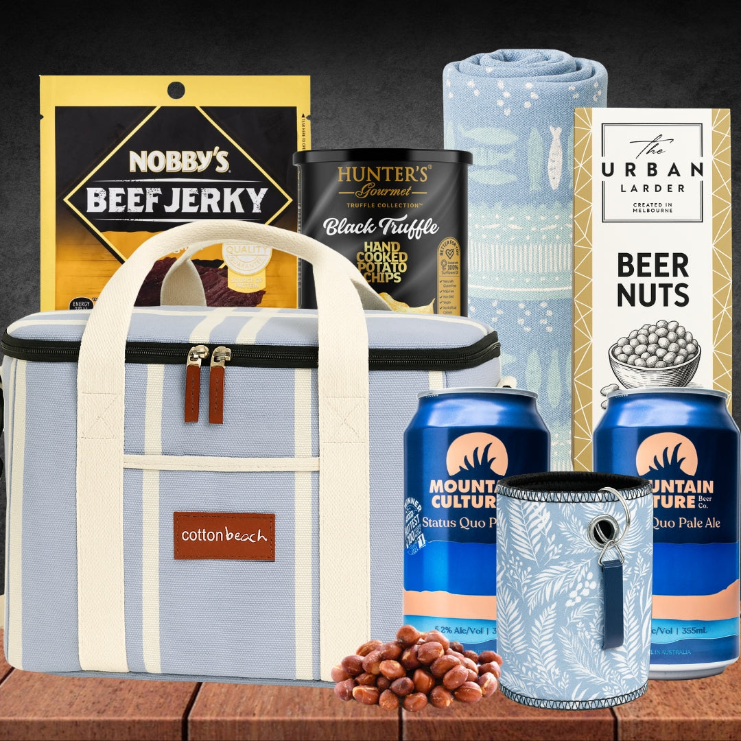 Beach Day Beer Picnic Hamper