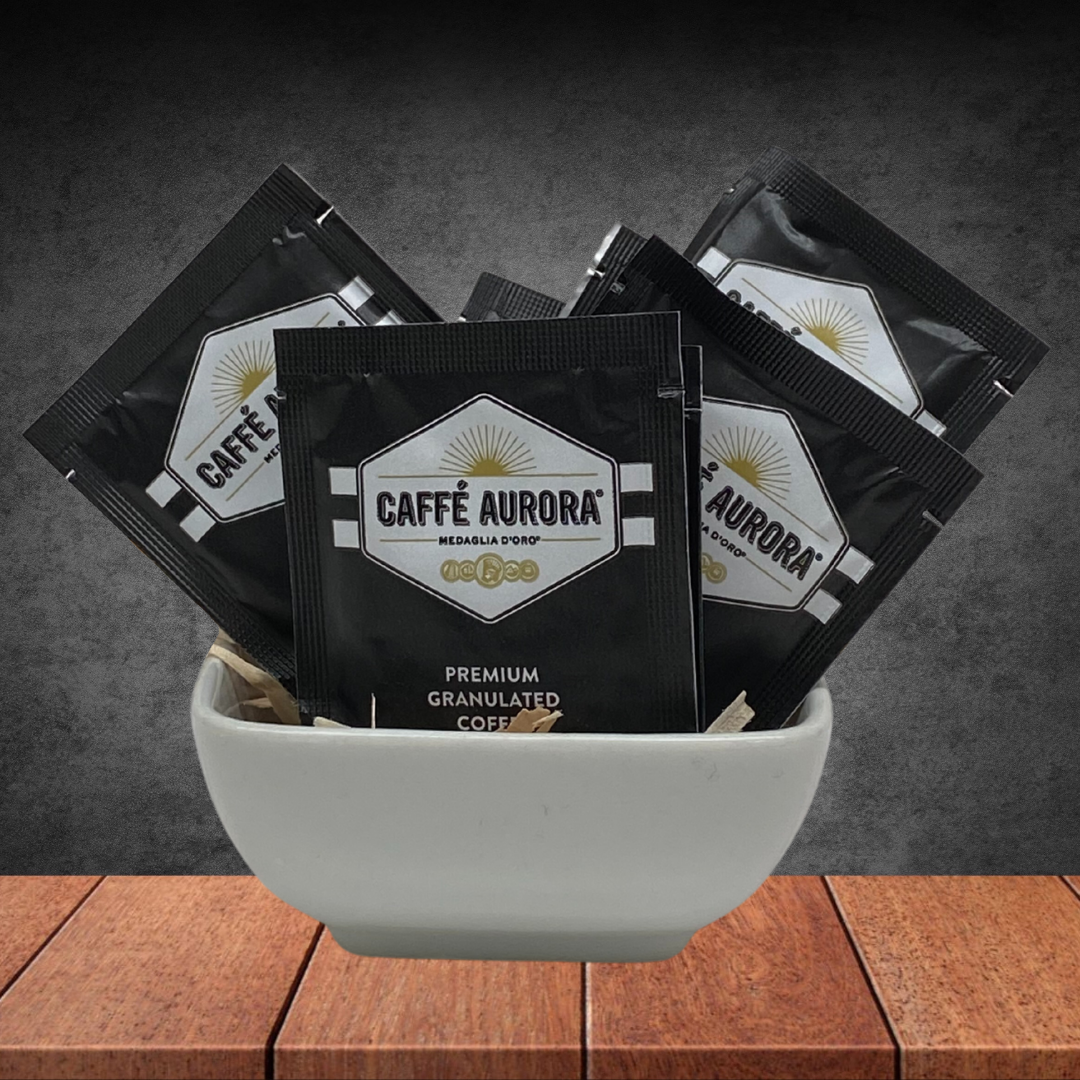 10 Caffe Aurora Premium Granulated Coffee Sachets