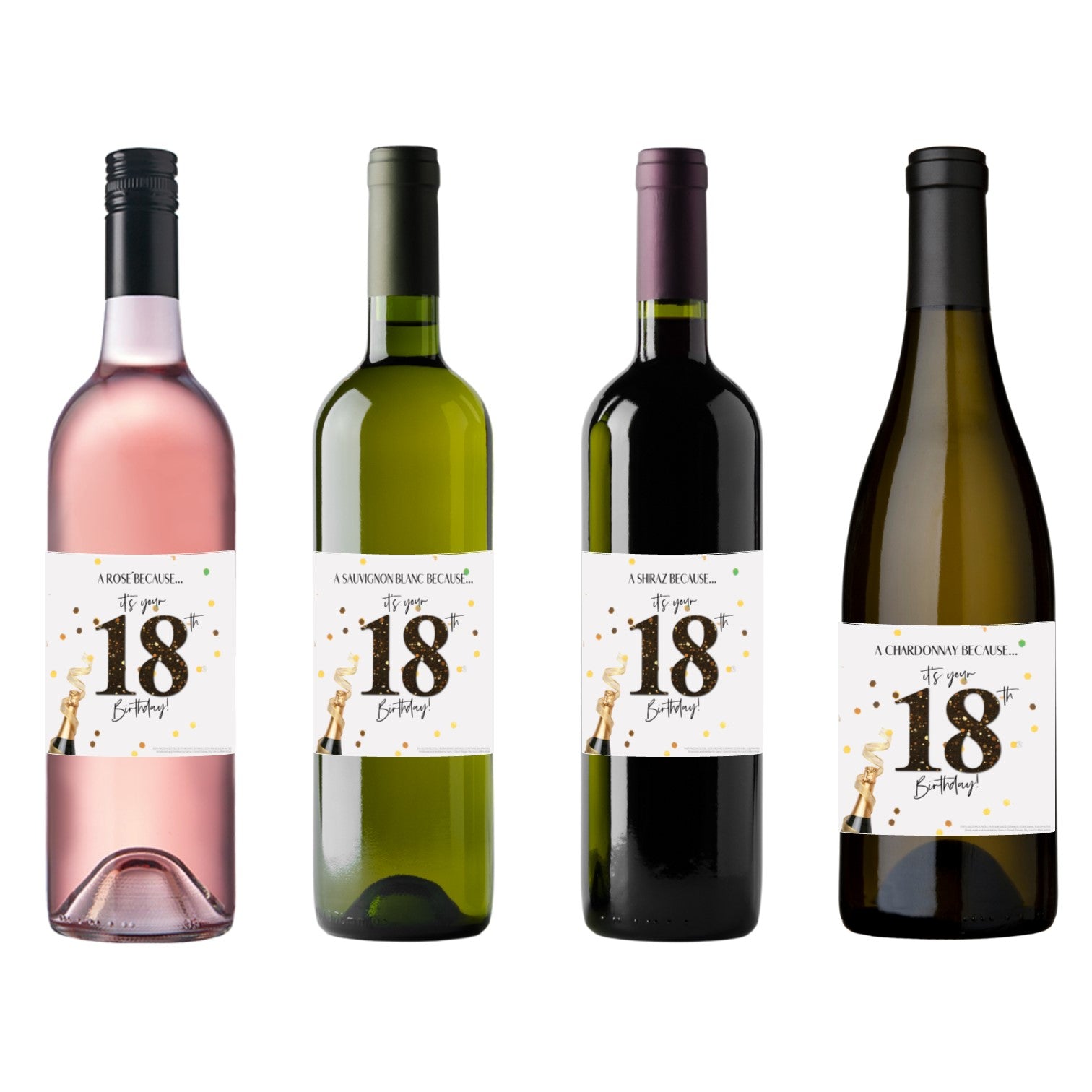 Milestone Birthday Wine Choice 750ml
