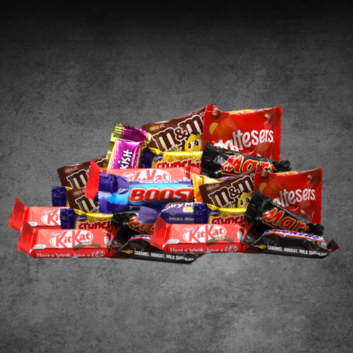 25 Assorted Chocolate Bars