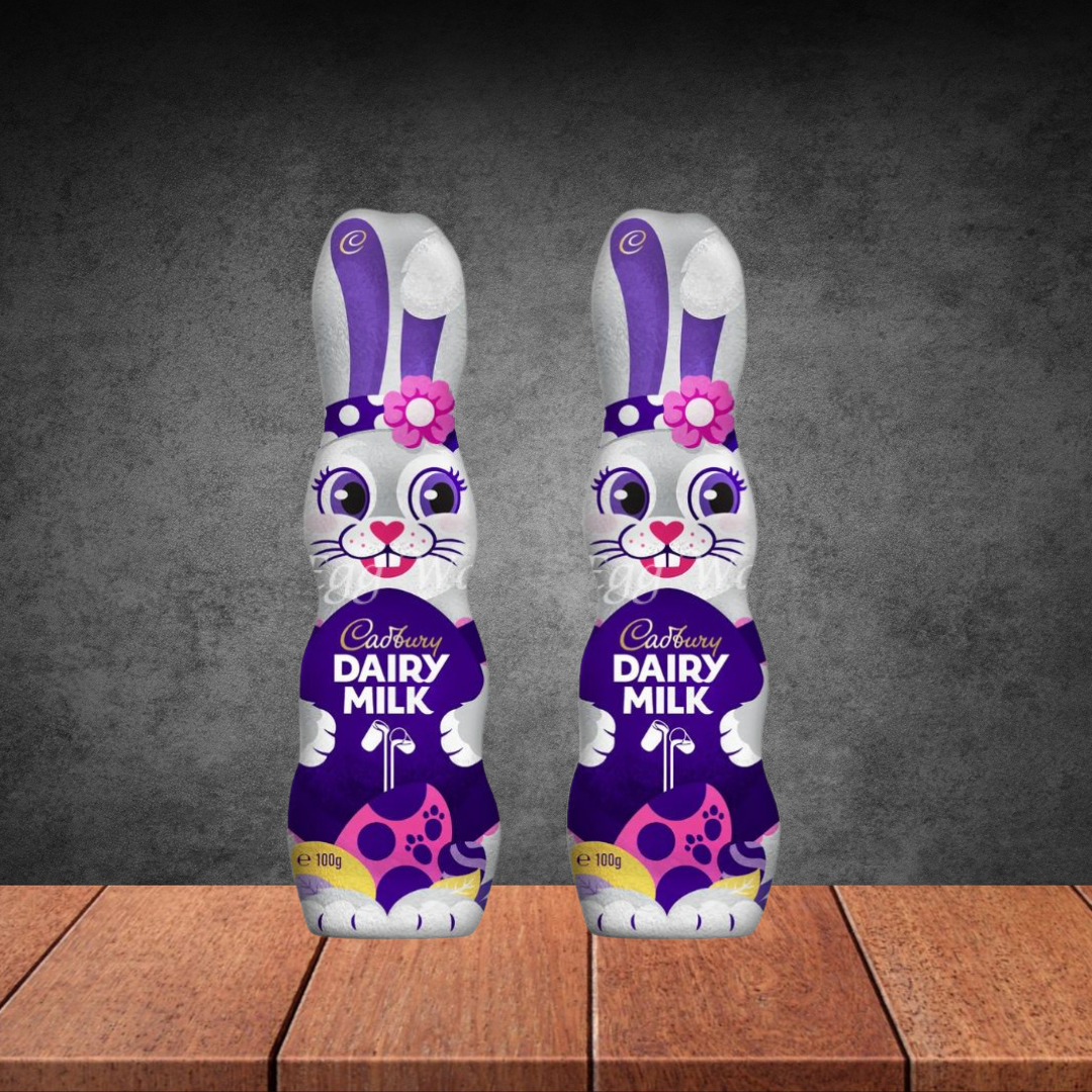2 Cadbury Chocolate Easter Bunny 180g