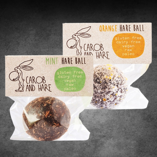 2 Carob and Hare Original Hare Protein Ball 26g