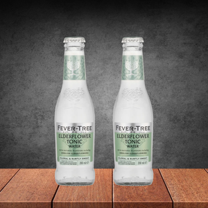 2 Fever Tree Elderflower Tonic Water 200ml
