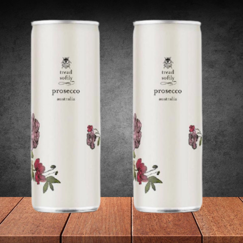 2 Tread Softly Prosecco Can 250ml