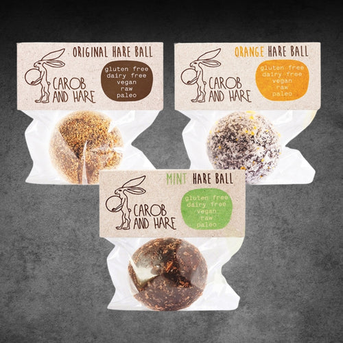 3 Carob and Hare Protein Balls 32g