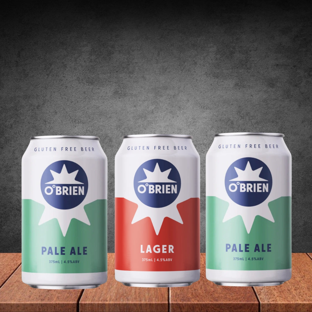 3 O'Brien Gluten Free Beers 330ml