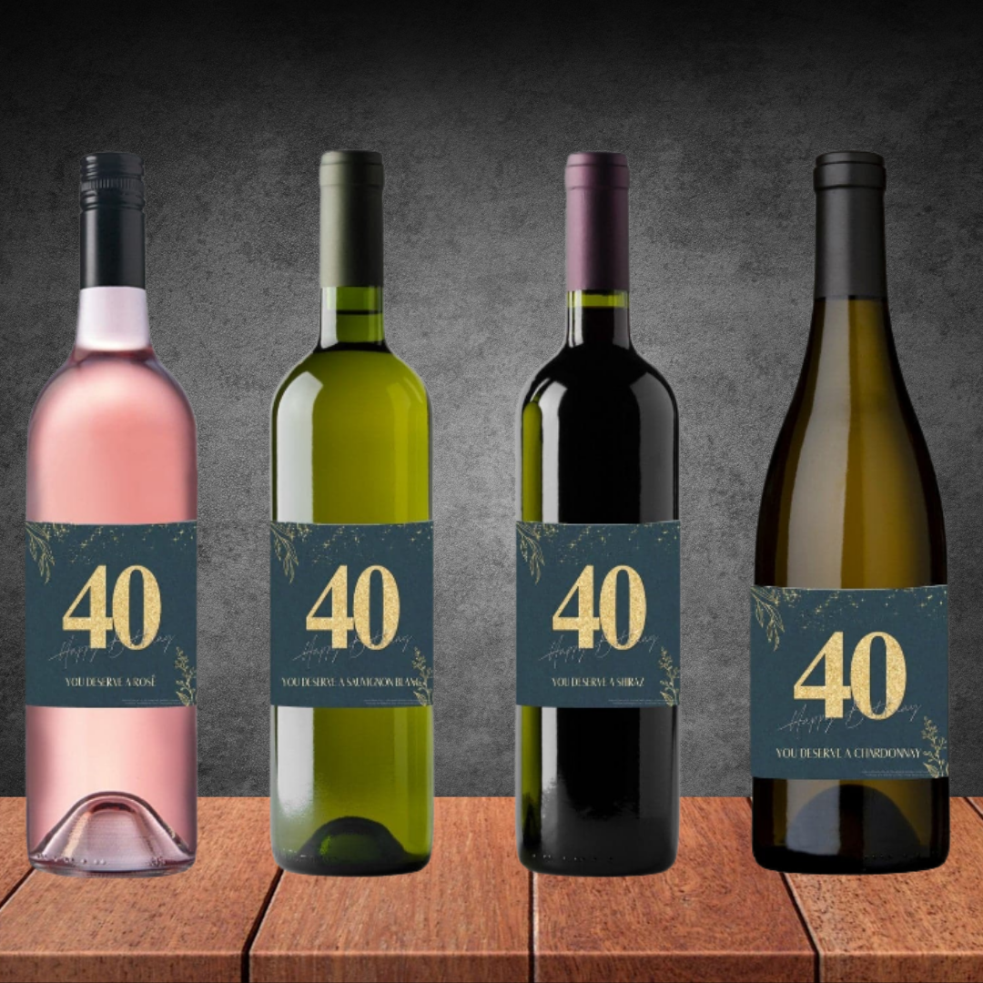 40th Birthday Wine Choice 750ml