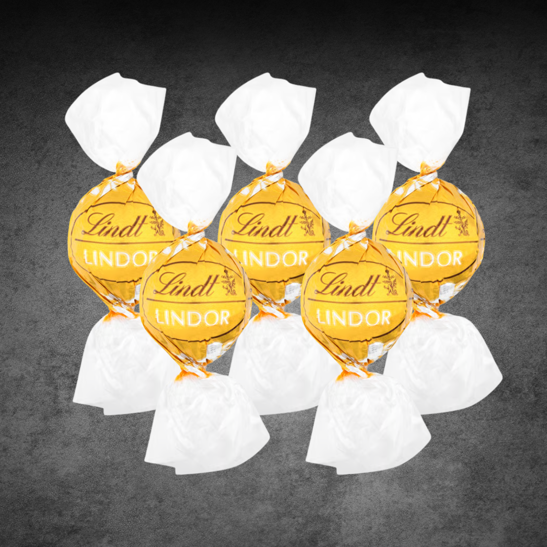 5 Lindt White Chocolate Truffles