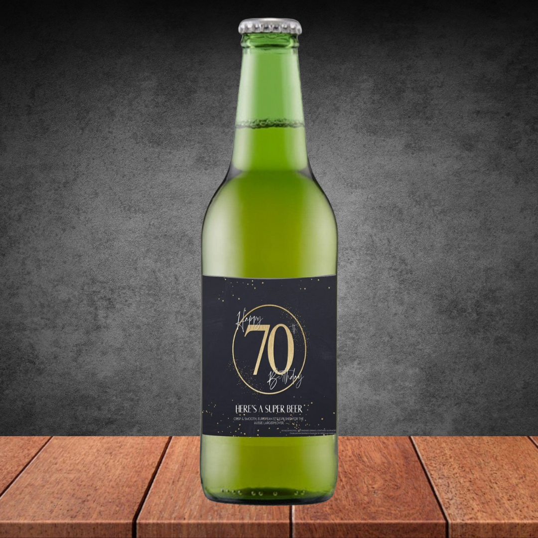 70th Birthday Beer 330ml