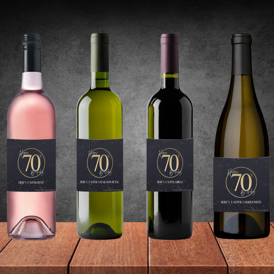 70th Birthday Wine Choice 750ml