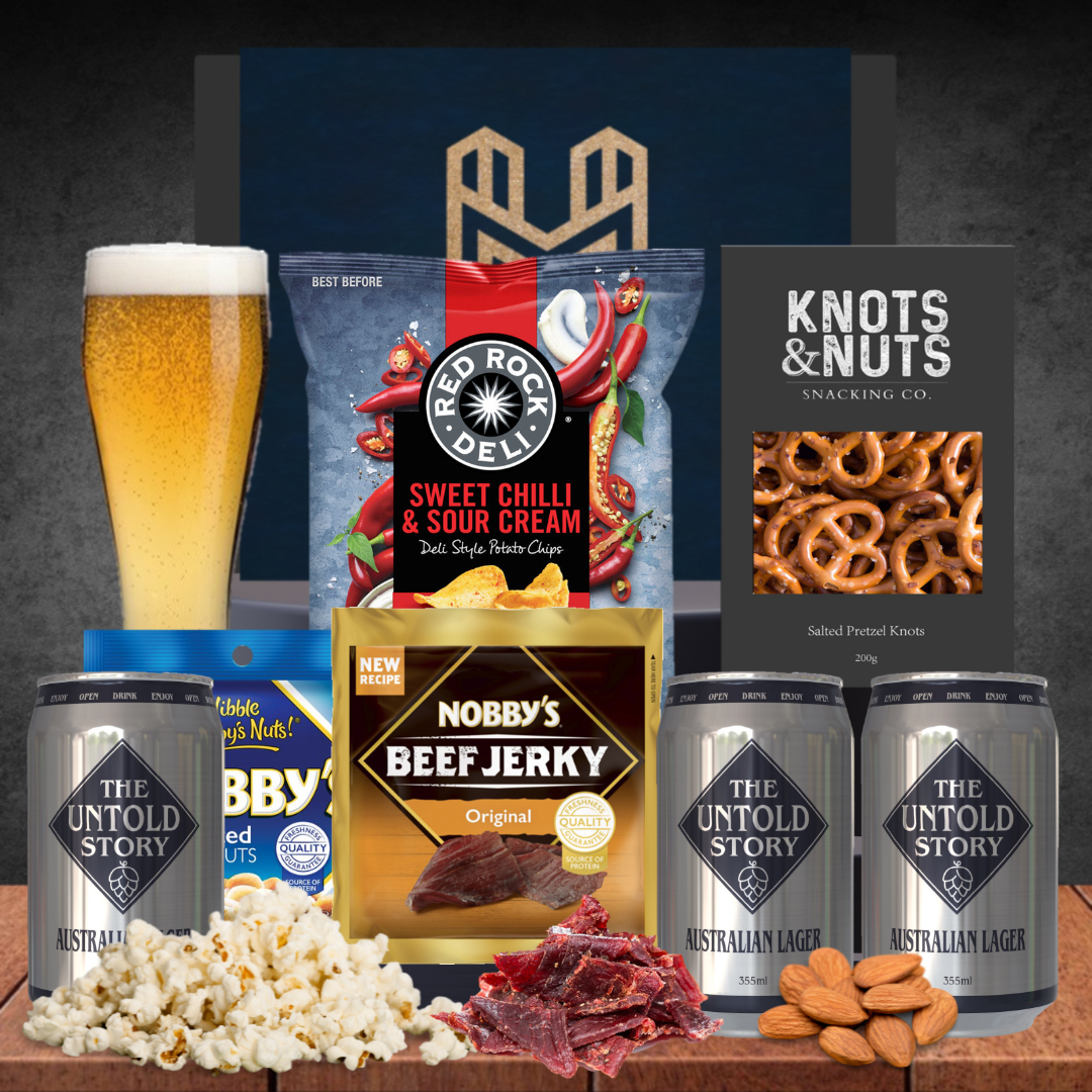 Larger Beer and Food Hamper