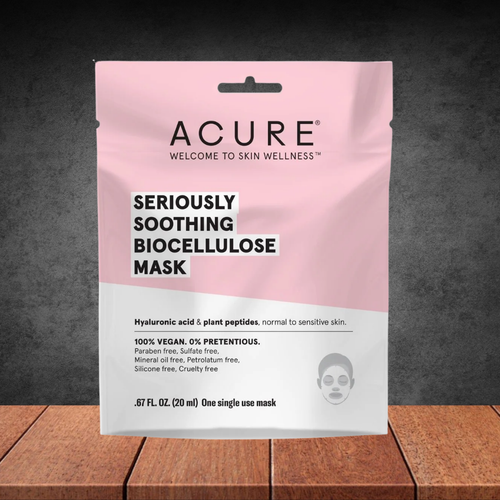 Acure Seriously Soothing Biocellulose Mask