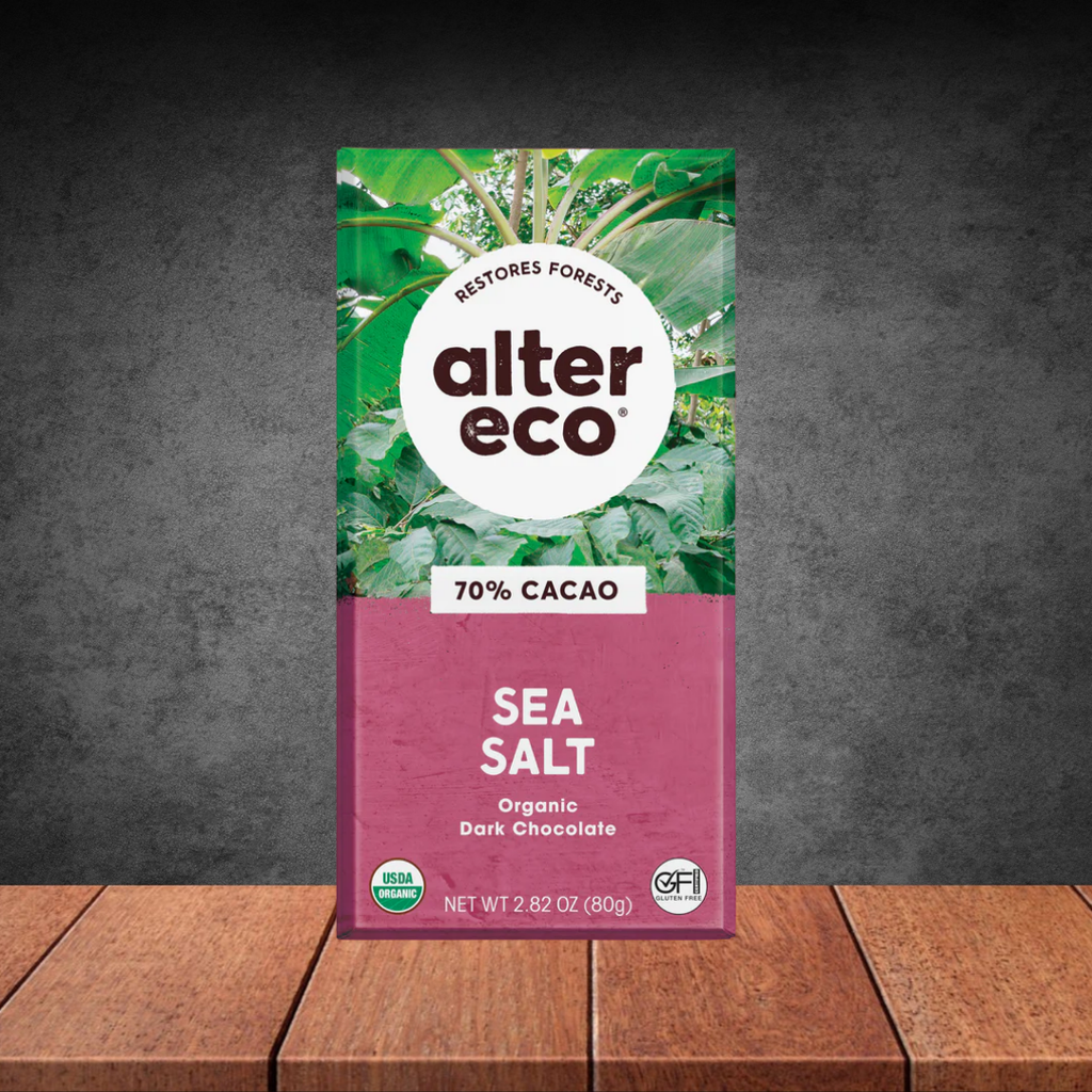 Alter Eco Sea Salt Chocolate 100g