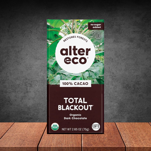 Alter Eco Total Blackout Chocolate 80g