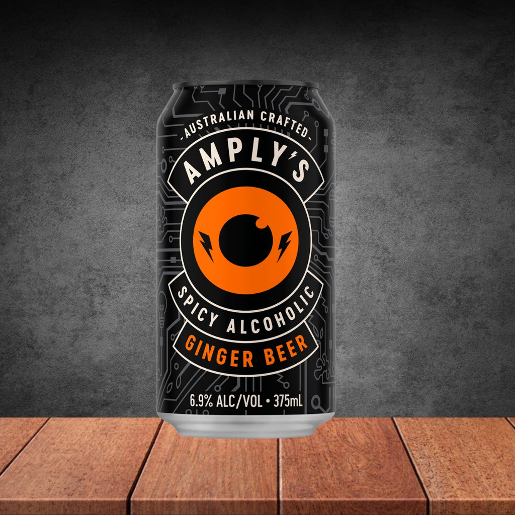 Amply's Spicy Alcoholic Ginger Beer 375ml