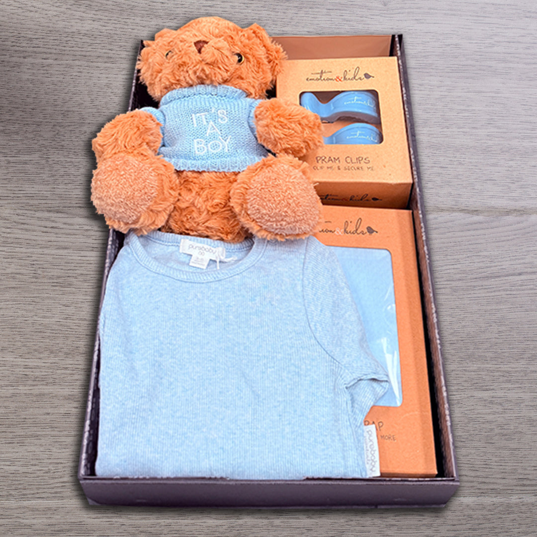 Blue Love & Newborn Hamper