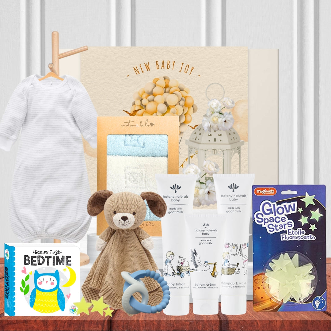 Sweet Baby Boy Bedtime Hamper