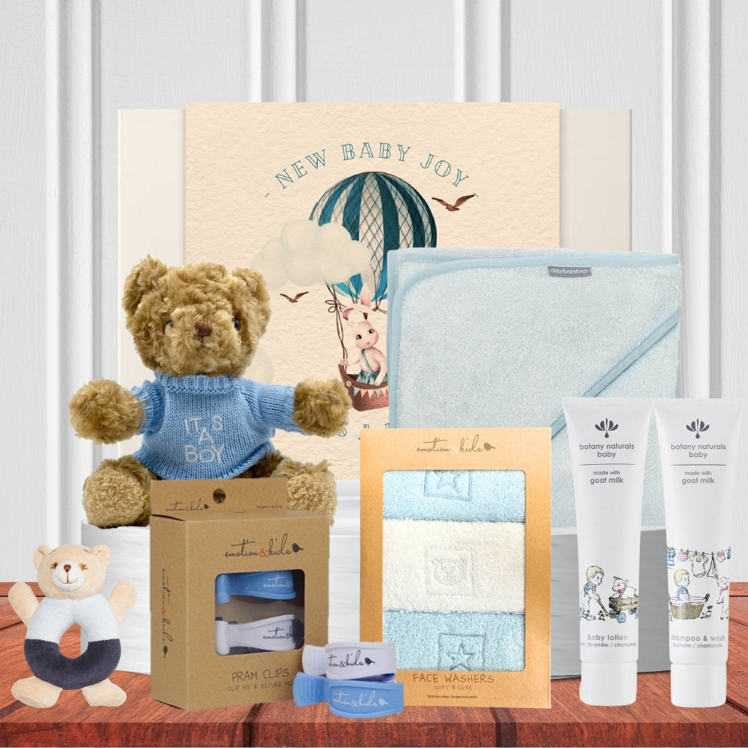 Baby Boy Bath Time Hamper