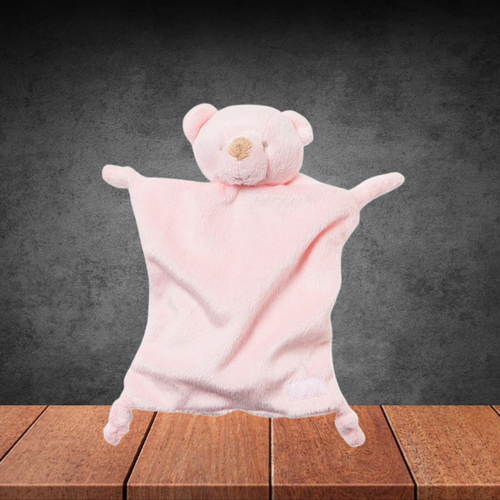 Bebe By Minihaha Pale Blossom Teddy Comforter Pink