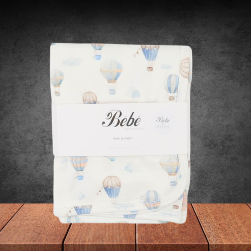 Bebe by Minihaha Sky High Print Organic Bunny Rug