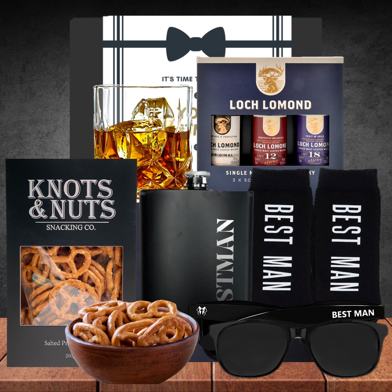 Best Man's Suits & Whisky