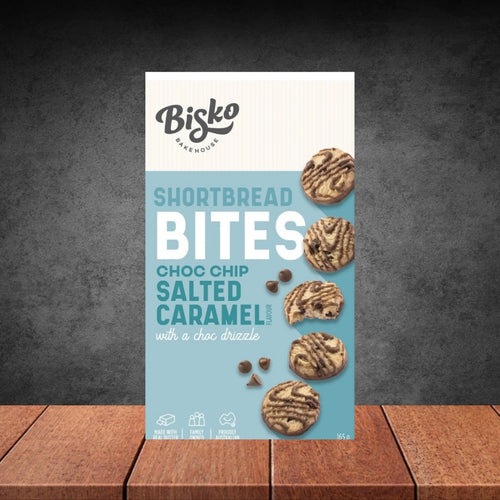 Bisko Bakehouse Choc Chip Salted Caramel 150g