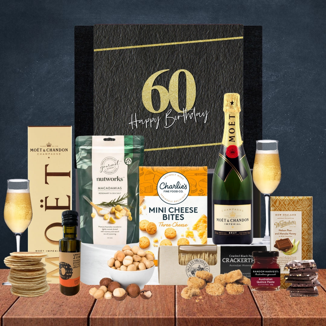 Happy 60th Moet Champagne & Nibbles