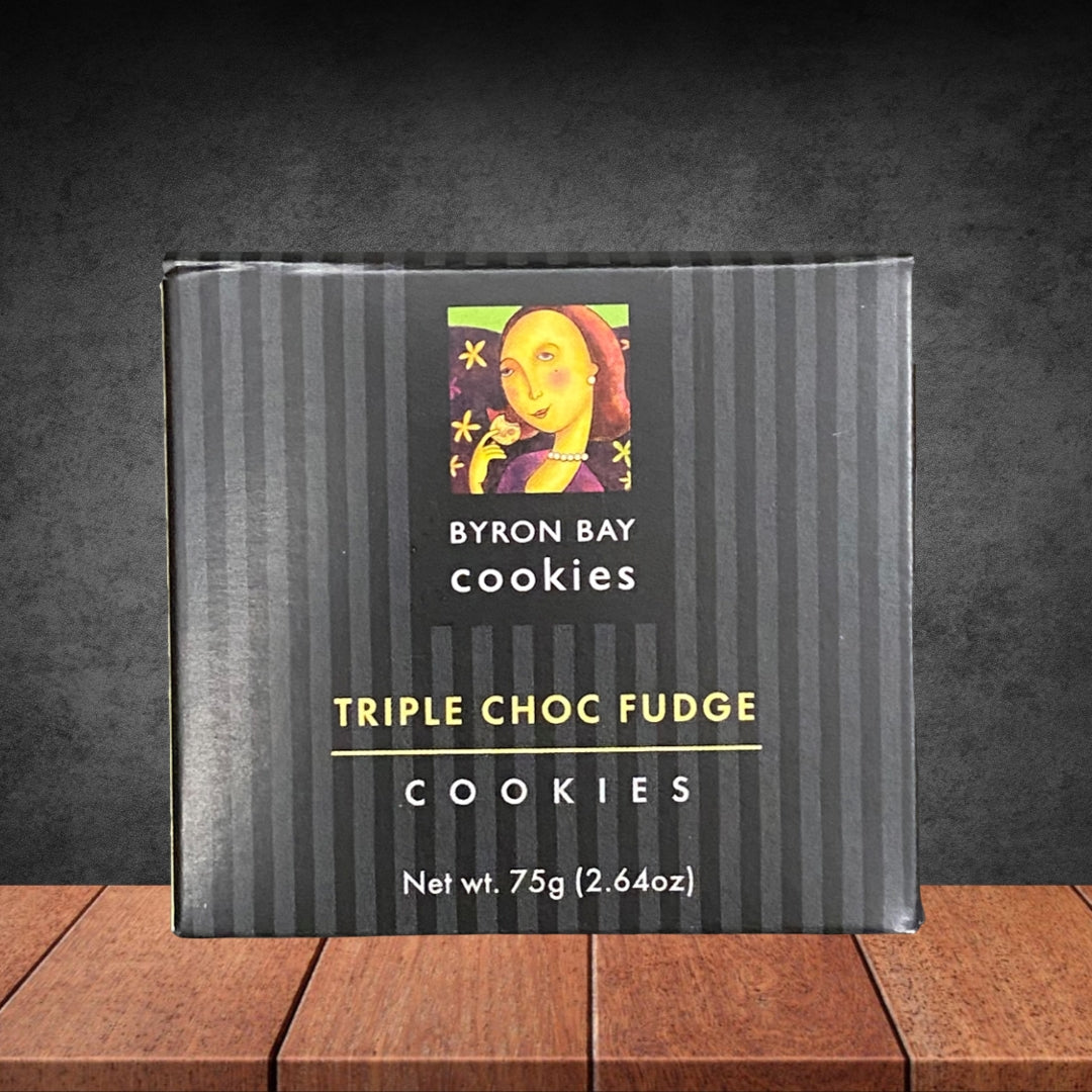 Byron Bay Cookies Triple Choc Fudge Cookie Cube 75g