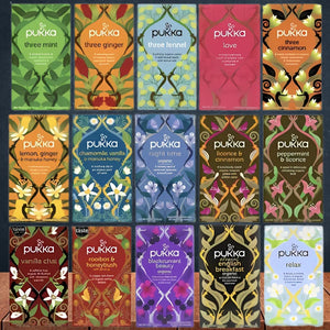 Pukka Organic Tea Box Varieties 20pk